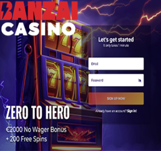 Casino Banzai Bonus