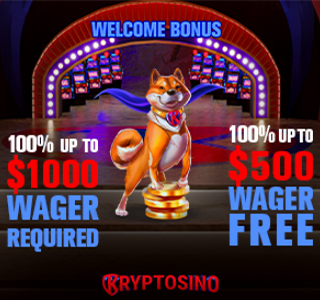 Kryptosino Casino Bonus